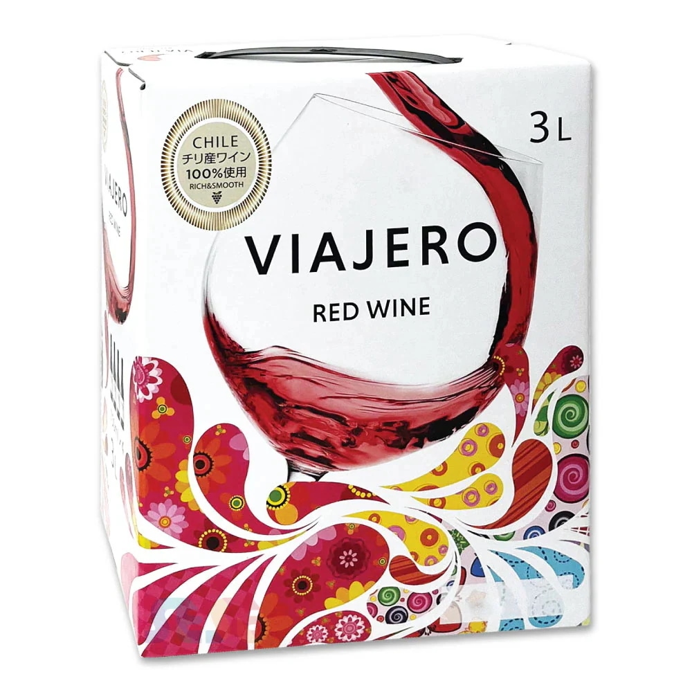 ヴィアヘロ レッド 4個セット チリ産 箱ワイン 3L 赤 各3L / 大容量 業務用 コスパ ビアヘロ ヴィアヘロ レッド 4個セット チリ産 箱ワイン 3L 赤 各3L / 大容量 業務用 コスパ ビアヘロ