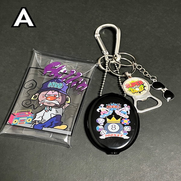 Qoo10] ラバーコインケース 財布 ストラップ キ