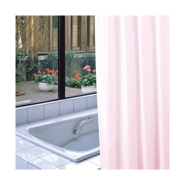 (まとめ)明和グラビア 防炎バスカーテン130178cm ライトピンク NVS-400(LP)1枚10セット (まとめ)明和グラビア 防炎バスカーテン130178cm ライトピンク NVS-400(LP)1枚10セット