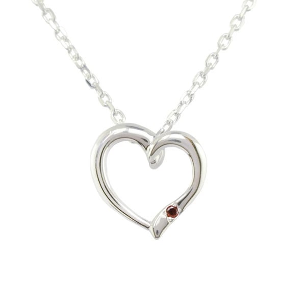 リボン済&紙袋 ネックレス 正規品 ネックレス 1月誕生石 ペンダント レディース ハートモチーフネックレス プレゼント ギフト アクセサリー ジュエリー エターナルシルバー 祝い リボン済&紙袋 ネックレス 正規品 ネックレス 1月誕生石 ペンダント レディース ハートモチーフネックレス プレゼント ギフト アクセサリー ジュエリー エターナルシルバー 祝い