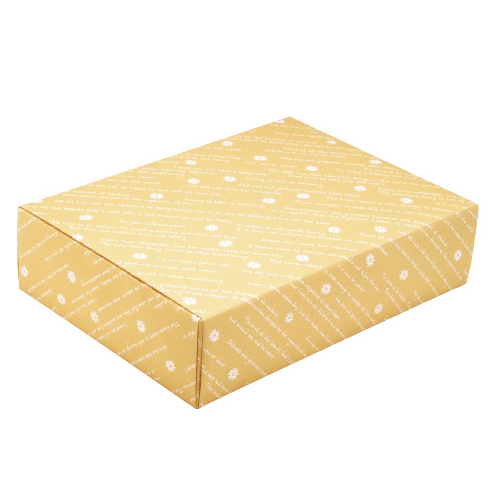 （まとめ買い）ササガワ 包装紙 花柄 フラワーレター オレンジ 半才判 50枚入 49-1525 [x3]