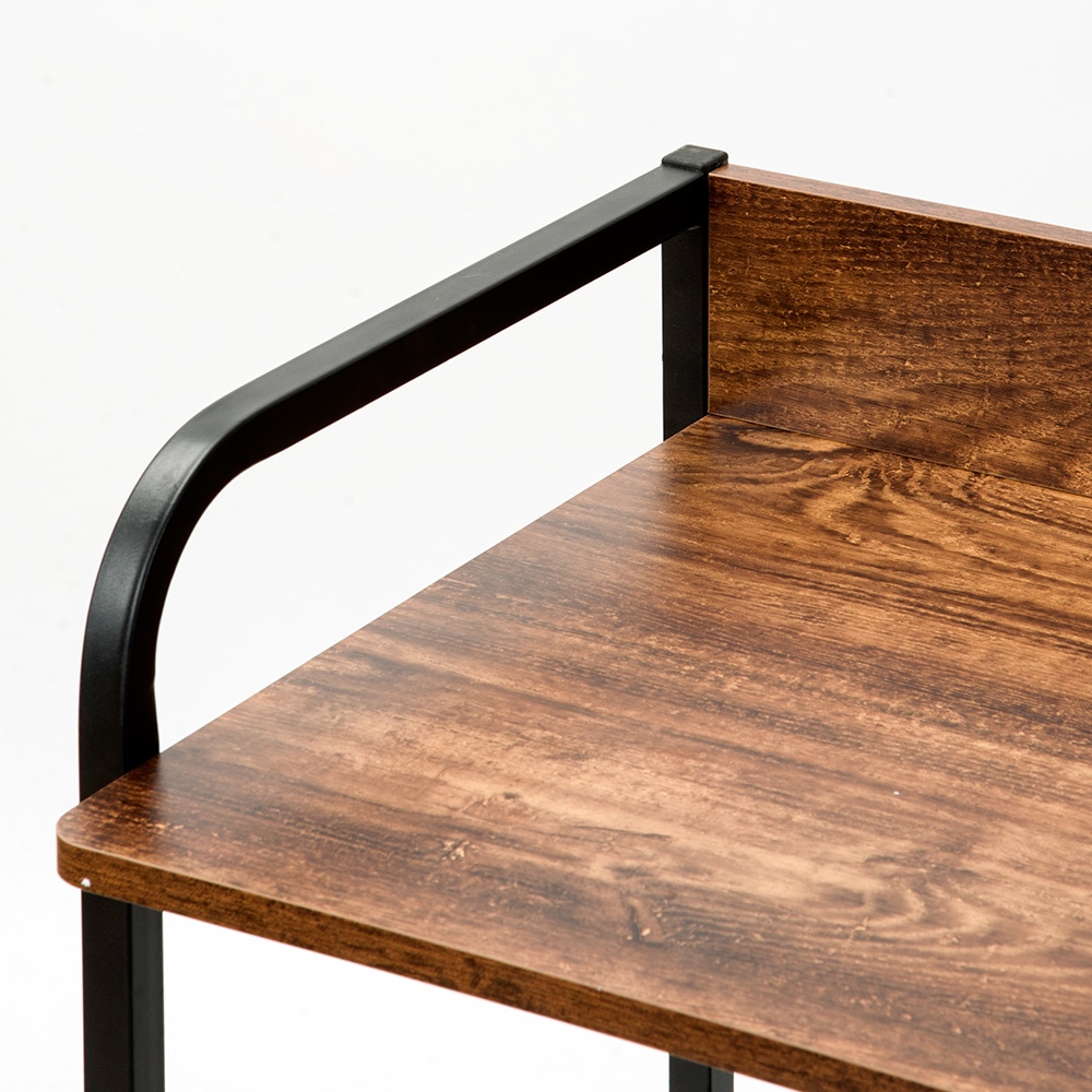 【国内発送&送·料·無·料】【人気商品】【ダークブラウン】 パソコンデスク 引き出し付き パソコンデスク 木製 3段シェルフ付 書斎机 ミシン台 勉強机 学習机 【国内発送&送·料·無·料】【人気商品】【ダークブラウン】 パソコンデスク 引き出し付き パソコンデスク 木製 3段シェルフ付 書斎机 ミシン台 勉強机 学習机