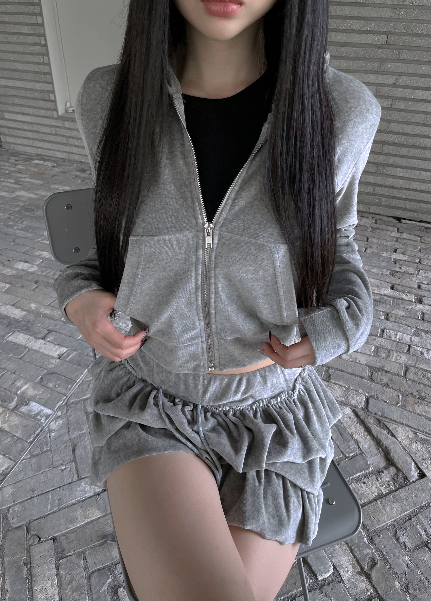 THEAIRTOWN】year beulah skirt ミニスカート