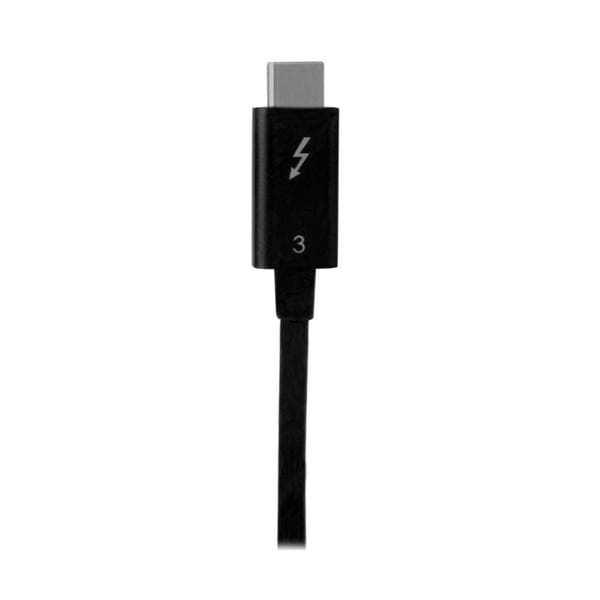 （まとめ）StarTech.com 0.5m Thunderbolt 3 （40Gbps） USB-C ケーブル TBLT34MM50CM 1台 (×3セット)