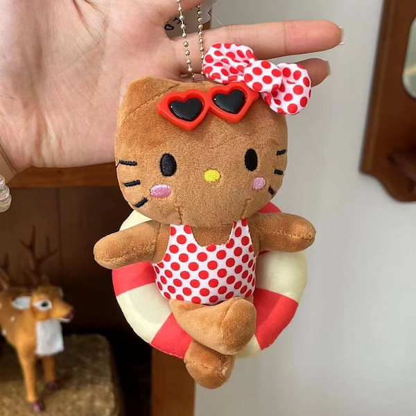 Qoo10] 【3+3景品】キティちゃん キーホルダー