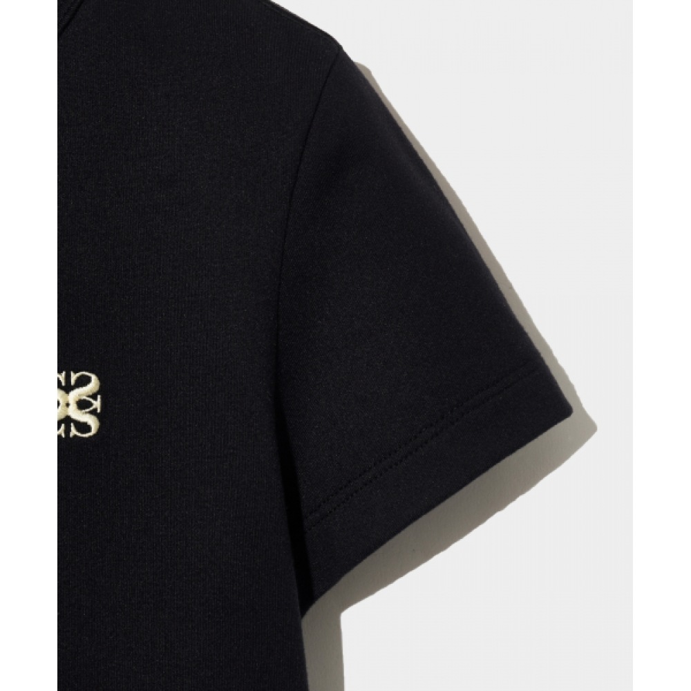SATUR (W) エッセンシャルベーシックロゴショートスリーブ T
