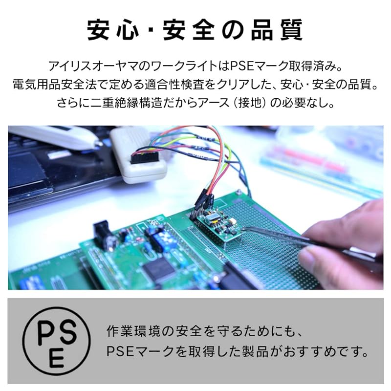 【即納】アイリスオーヤマ LED投光器 電球寿命20,000時間 ワークライト 5500ルーメン クリップタイプ 防災グッズ 防災の日 アース設置不要 防水防塵仕様 広配光120 夜間の作業やアウト