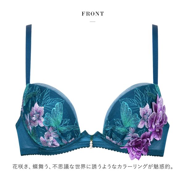 サルート 69G IV ブラD65 Qoo10 Salute ワコール Wacoal サルート フラワ