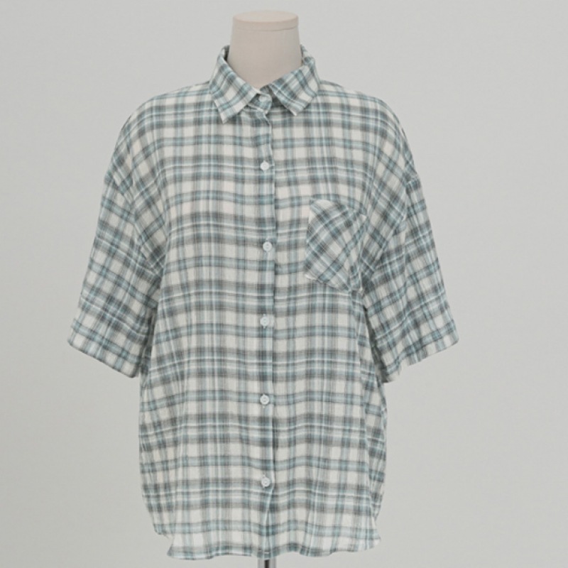 クリック＆ファニーメリンスチェックシャツ