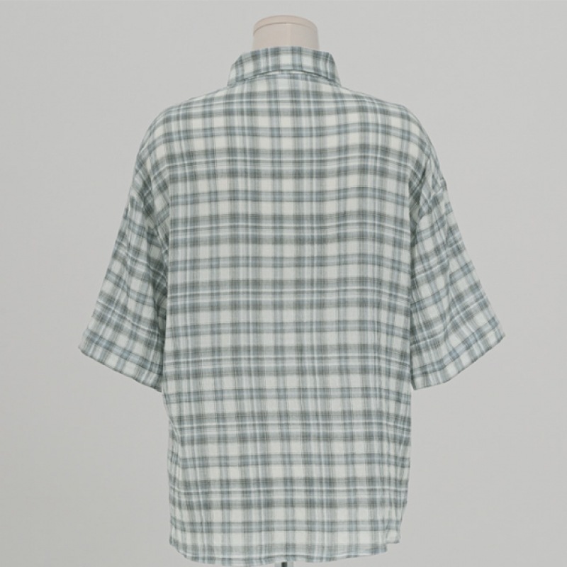 クリック＆ファニーメリンスチェックシャツ