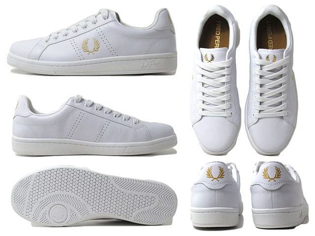 フレッドペリー FRED PERRY B6312 B721 Leather レザー スニーカー メンズ レデース ユニセックス 靴