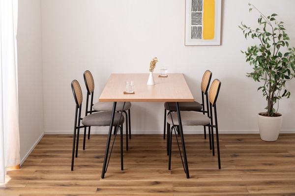 チェア TOE-125BE TOE-125DGY ダイニングチェア おしゃれ 椅子 イス いす チェアー ナチュラル シンプル ラタン調 ファブリック 布地 スチール 背もたれ アームレス ベージュ チェア TOE-125BE TOE-125DGY ダイニングチェア おしゃれ 椅子 イス いす チェアー ナチュラル シンプル ラタン調 ファブリック 布地 スチール 背もたれ アームレス ベージュ