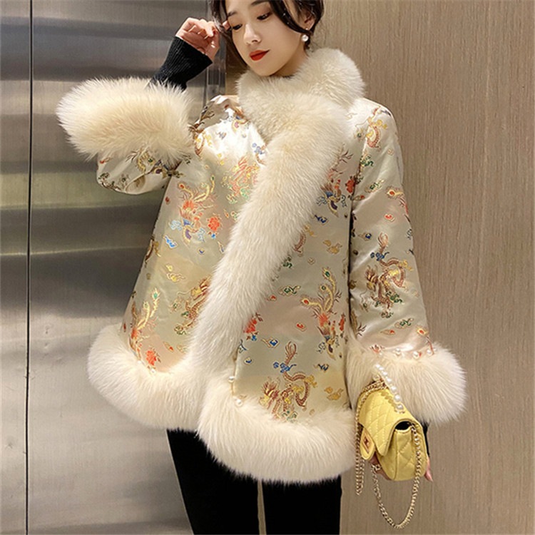 通勤する 2021年冬の新作 イミテーションフォックス ポンチョ ファー コート 中国の風 中国服 通勤する 2021年冬の新作 イミテーションフォックス ポンチョ ファー コート 中国の風 中国服