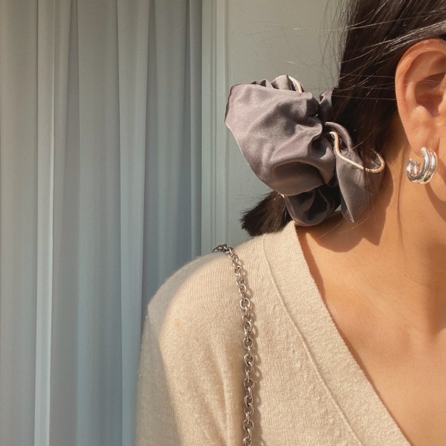[just LoveR.] BTS ジミン 着用 Isabelle Hoop Earrings