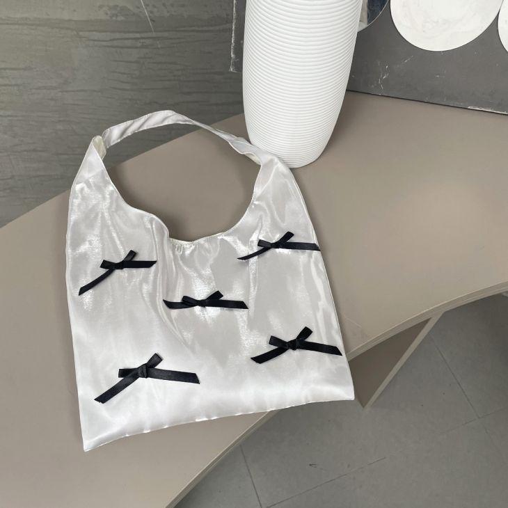 【期間限定】リボントートバッグ ワンショルダー エコバッグ リボン 【akbss24-553】【予約販売:15-20日】メ込2 【期間限定】リボントートバッグ ワンショルダー エコバッグ リボン 【akbss24-553】【予約販売:15-20日】メ込2