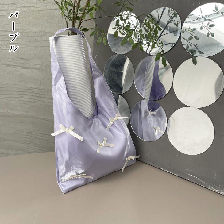 【期間限定】リボントートバッグ ワンショルダー エコバッグ リボン 【akbss24-553】【予約販売:15-20日】メ込2 【期間限定】リボントートバッグ ワンショルダー エコバッグ リボン 【akbss24-553】【予約販売:15-20日】メ込2