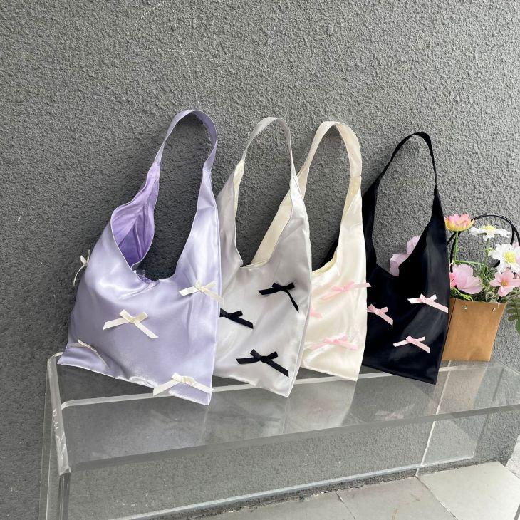 【期間限定】リボントートバッグ ワンショルダー エコバッグ リボン 【akbss24-553】【予約販売:15-20日】メ込2 【期間限定】リボントートバッグ ワンショルダー エコバッグ リボン 【akbss24-553】【予約販売:15-20日】メ込2