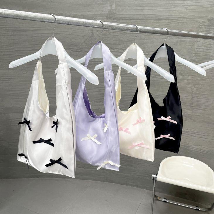 【期間限定】リボントートバッグ ワンショルダー エコバッグ リボン 【akbss24-553】【予約販売:15-20日】メ込2 【期間限定】リボントートバッグ ワンショルダー エコバッグ リボン 【akbss24-553】【予約販売:15-20日】メ込2