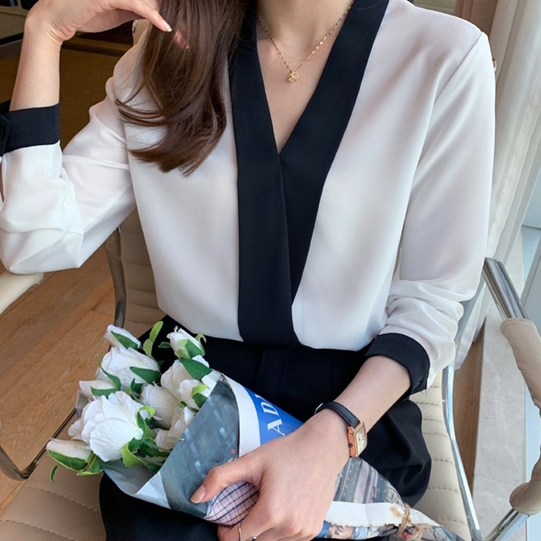 シャツ トップス カシュクールノーカラーシャツ レディース Vネックシャツ シフォンシャツ 半袖 バイカラーシャツ ブラウス ノーカラー 無地 白 ホワイト シャツ トップス カシュクールノーカラーシャツ レディース Vネックシャツ シフォンシャツ 半袖 バイカラーシャツ ブラウス ノーカラー 無地 白 ホワイト