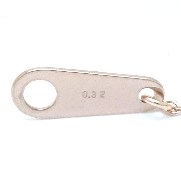 ダイヤモンド ネックレス ダイヤモンド0.32ct K18スリーカラーゴールド/75640【中古】 ダイヤモンド ネックレス ダイヤモンド0.32ct K18スリーカラーゴールド/75640【中古】