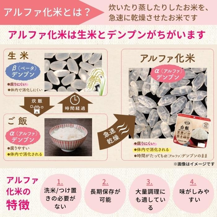 アルファー食品 安心米 しょうがご飯(玄米入り)100g ×15袋 114216621