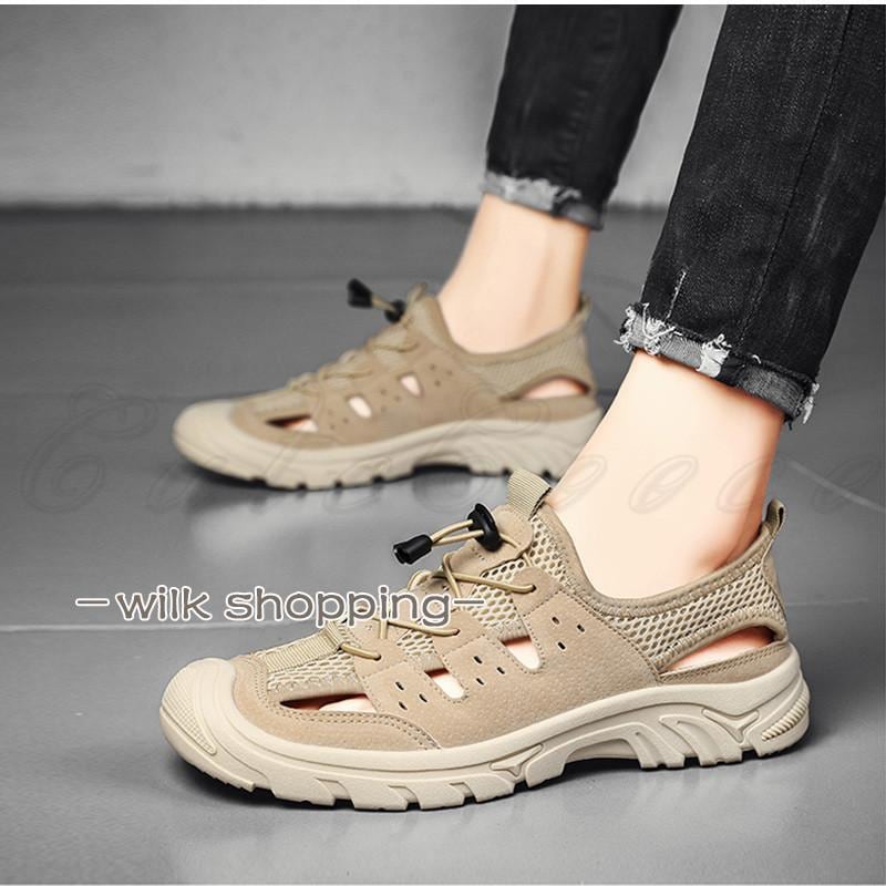 【超お得1つ買うと10個もらえる】スポーツサンダル メンズ メッシュシューズ スニーカー カジュアル 滑り止め 歩きやすい 履きやすい アウトドア 21年夏新作 きれいめ おしゃれ 【超お得1つ買うと10個もらえる】スポーツサンダル メンズ メッシュシューズ スニーカー カジュアル 滑り止め 歩きやすい 履きやすい アウトドア 21年夏新作 きれいめ おしゃれ