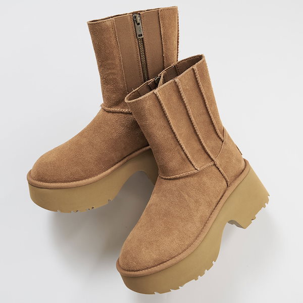 UGG 厚底ブーツ サンドベージュ 24.0cm
