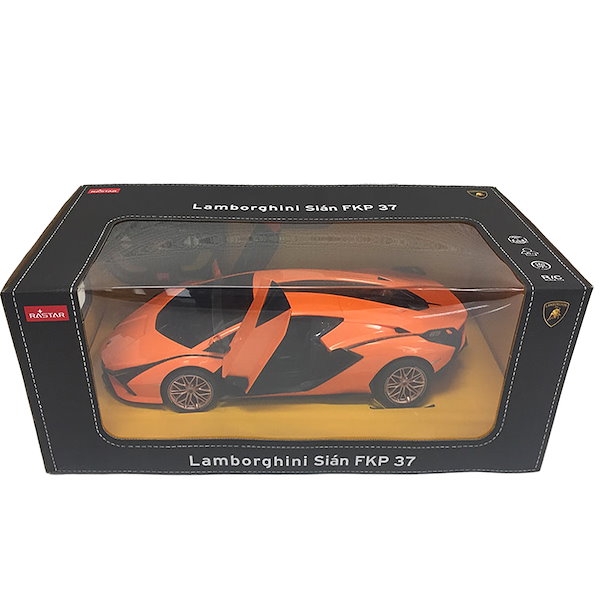 [販売終了]ラジコン ラジコンカー ランボルギーニ シアン FKP 37 RC 1:14 レッド オレンジ