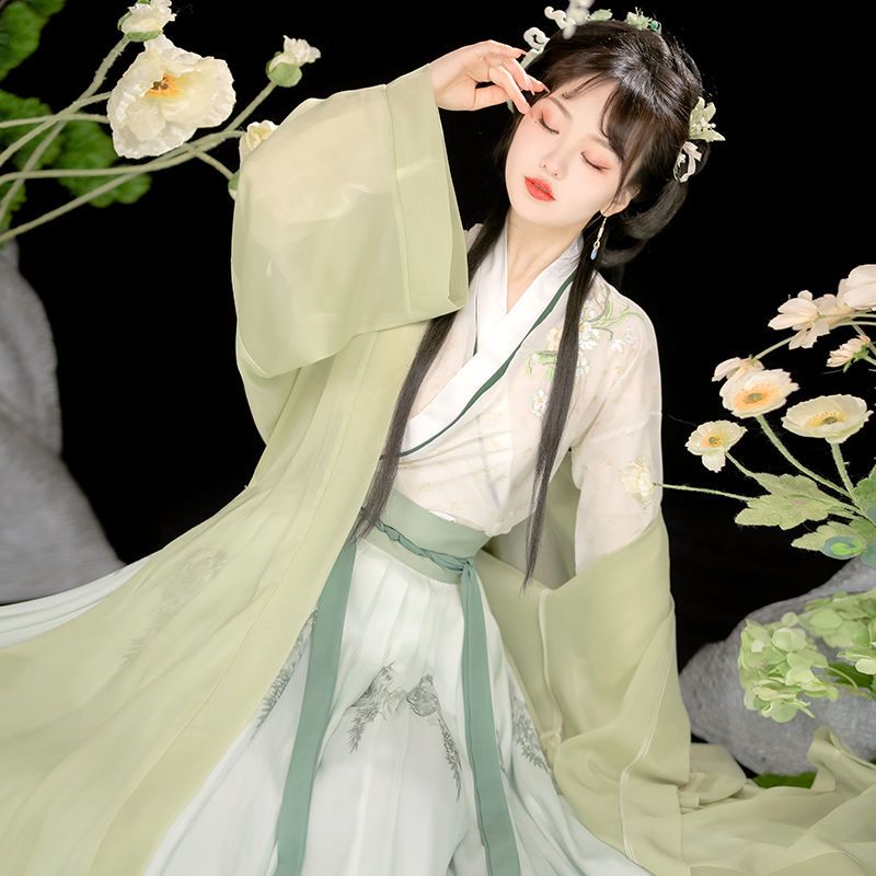 中国風ドレス4点セット ふわふわしています ハロウィン 軽薄 卒業式 結婚式 二次会 花嫁 披露宴 演奏会 発表会 卒業会 入園式-971