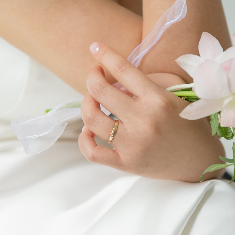 LUNNE 14K ステーブルラップダイヤモンドカップリングレディースレイダーW11 LUNNE 14K ステーブルラップダイヤモンドカップリングレディースレイダーW11