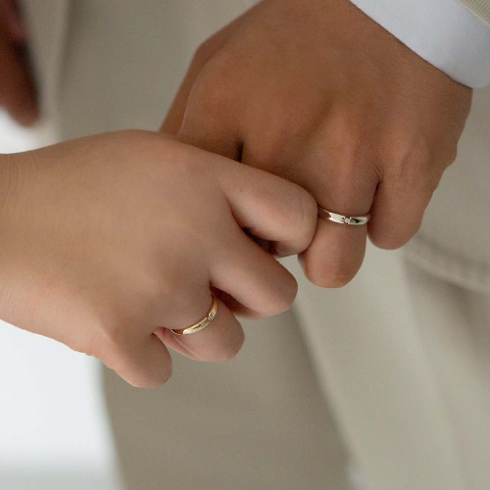 LUNNE 14K ステーブルラップダイヤモンドカップリングレディースレイダーW11 LUNNE 14K ステーブルラップダイヤモンドカップリングレディースレイダーW11