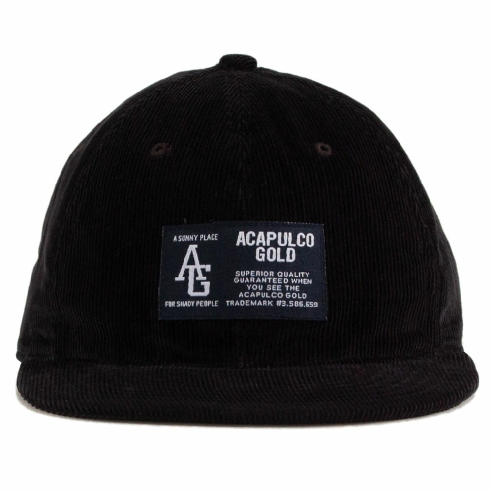 【Acapulco Gold/アカプルコゴールド】キャップ コーデュロイ/TWO-TONE CORD 6 PANEL CAP AG FW24-16