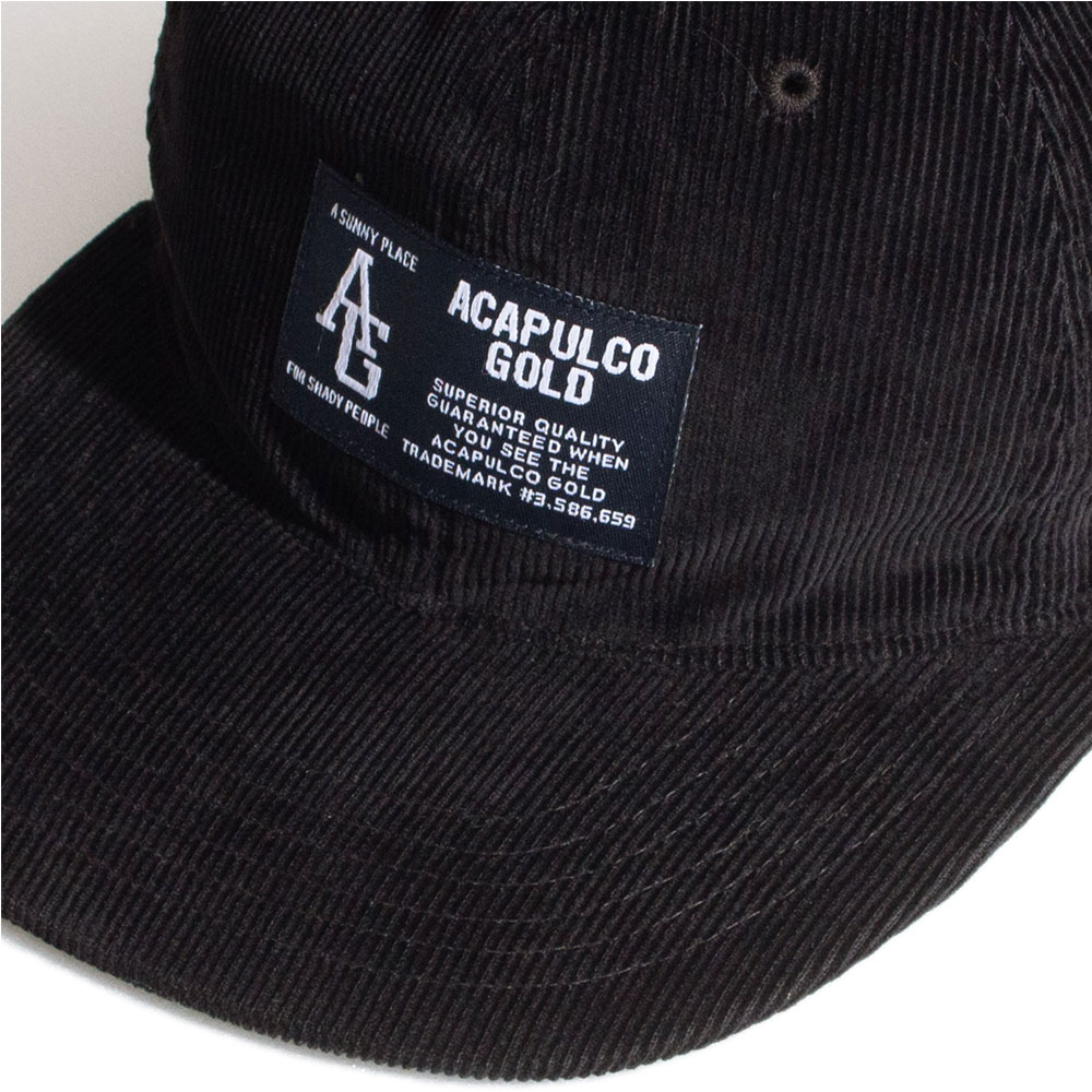 【Acapulco Gold/アカプルコゴールド】キャップ コーデュロイ/TWO-TONE CORD 6 PANEL CAP AG FW24-16
