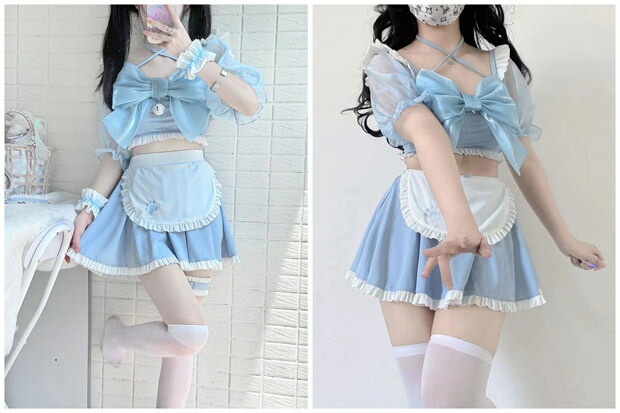 【期間特典】水着 服みたいな レディース ロリータ風 メイド水着 リボン かわいい フリル オフショルダー リボン 水着 肩出し 着痩せ 撮影 温泉 プール ビーチ ホワイトXS S M L 2L d 【期間特典】水着 服みたいな レディース ロリータ風 メイド水着 リボン かわいい フリル オフショルダー リボン 水着 肩出し 着痩せ 撮影 温泉 プール ビーチ ホワイトXS S M L 2L d