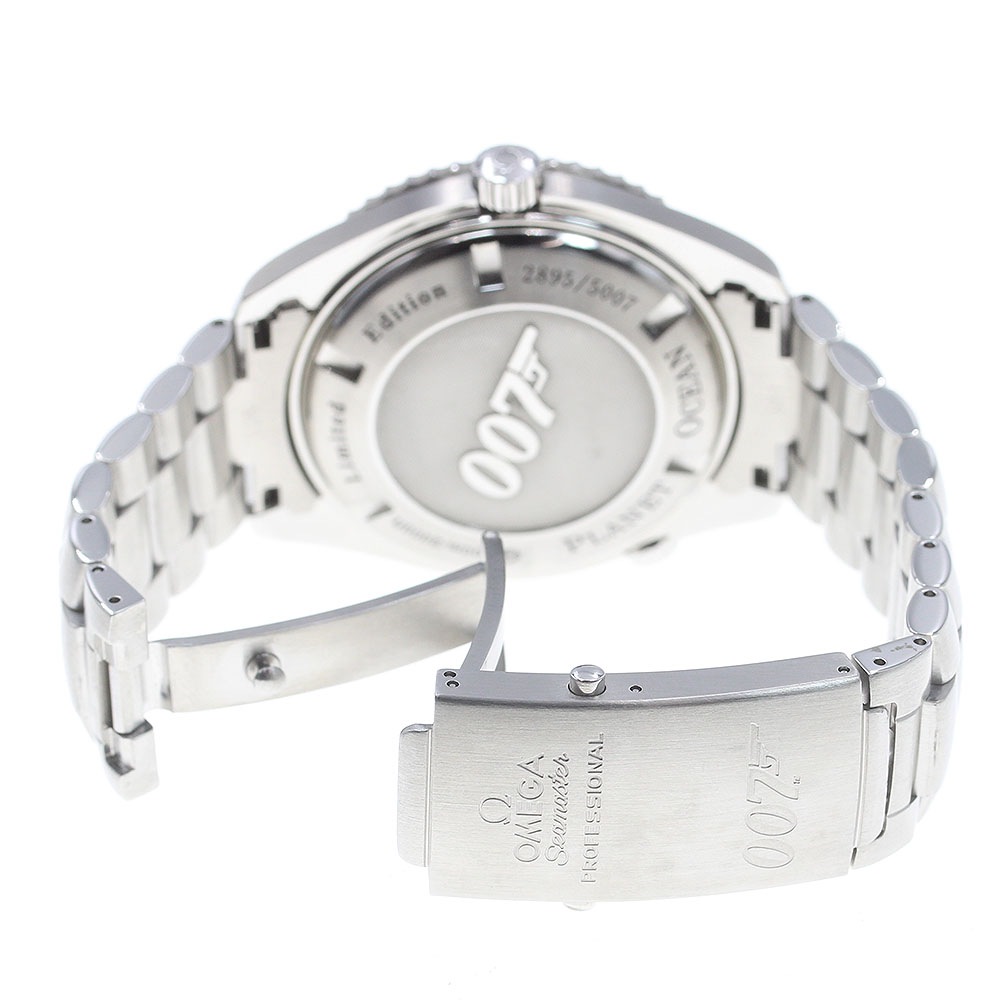 オメガ OMEGA 222.30.46.20.01.001 シーマスター 600 プラネットオーシャン007限定 コーアクシャル 自動巻 メンズ 美品 保証書付き_842229【中古】 オメガ OMEGA 222.30.46.20.01.001 シーマスター 600 プラネットオーシャン007限定 コーアクシャル 自動巻 メンズ 美品 保証書付き_842229【中古】