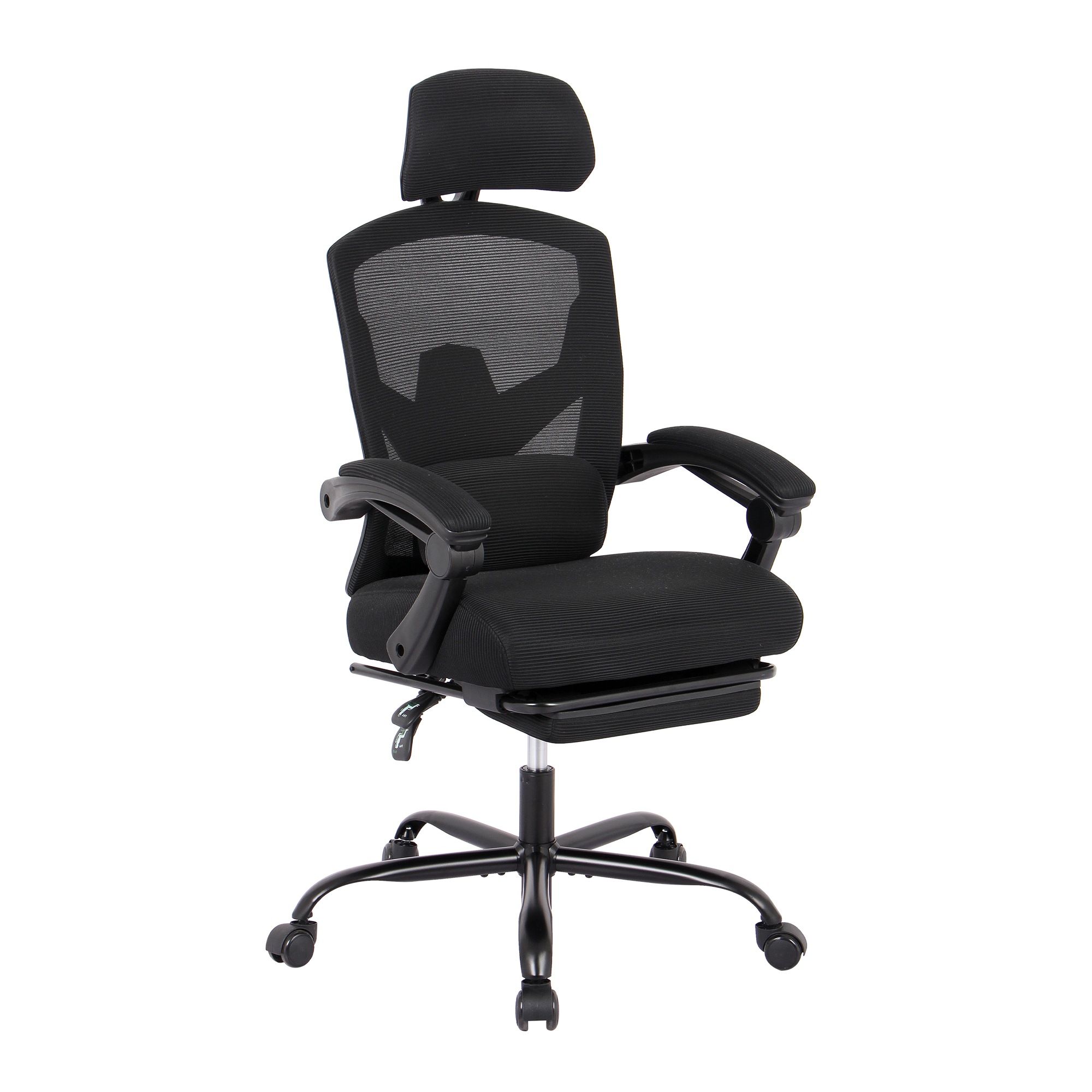 大好評！最安値挑戦!】オフィスチェア 事務所チェア リクライニング