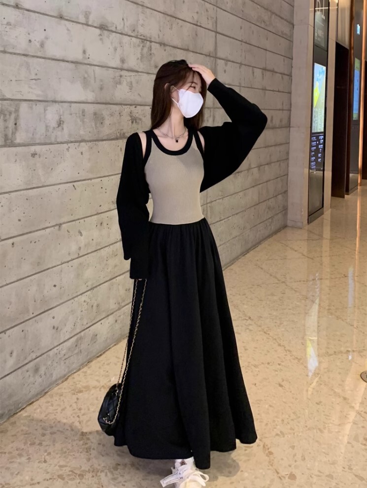 ニットスプライシングワンピ ノースリーブドレス ニットドレス ワンピース 高級 ノースリーブ かわいい 大人可愛い きれいめ シンプル カジュアル 大人 上品 おしゃれ お洒落 かっこいい 大人女子 ニットスプライシングワンピ ノースリーブドレス ニットドレス ワンピース 高級 ノースリーブ かわいい 大人可愛い きれいめ シンプル カジュアル 大人 上品 おしゃれ お洒落 かっこいい 大人女子