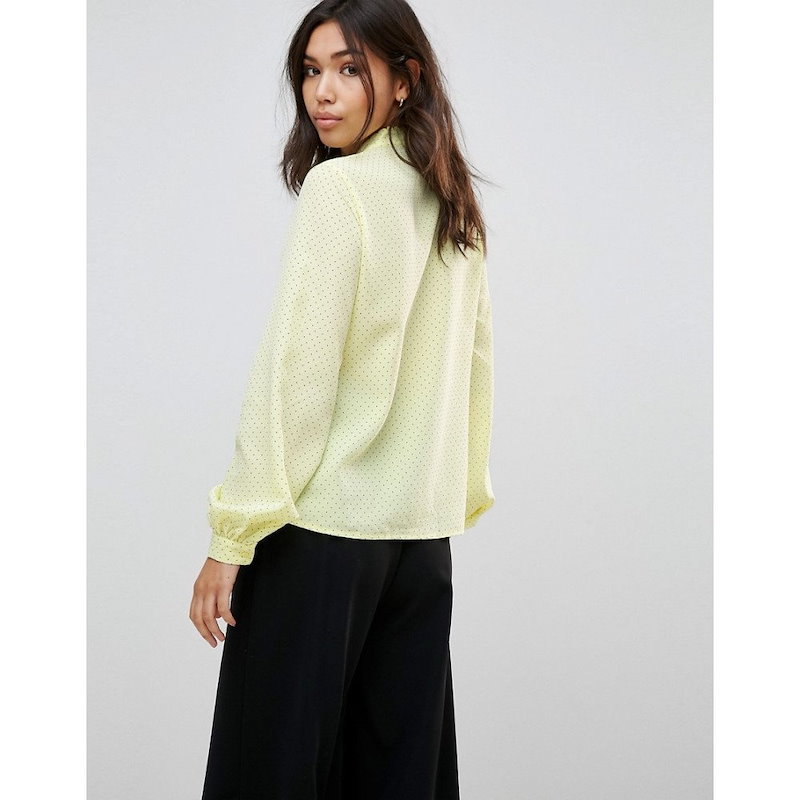 ヴェロモーダ レディース トップス ブラウス・シャツ【Vero Moda Fine Spot Blouse】Wax yellow ヴェロモーダ レディース トップス ブラウス・シャツ【Vero Moda Fine Spot Blouse】Wax yellow