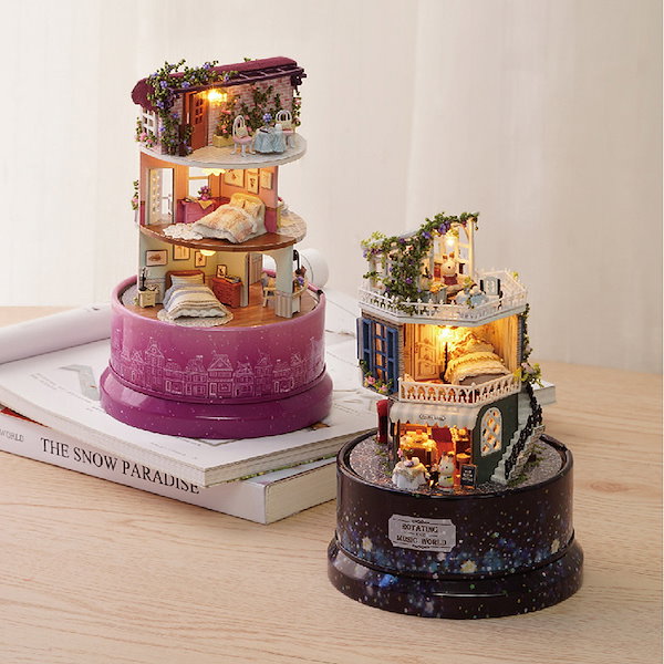 Qoo10] moin moin ドールハウス ミニチュア 手作りキット