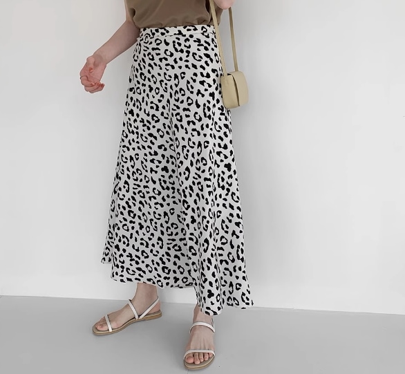 レディース スカート ミモレ ロング Aライン シフォン ハイウエスト ウエストゴム かわいい 大人可愛い きれいめ カジュアル 上品 おしゃれ かっこいい こなれ感 クール エレガント キュート