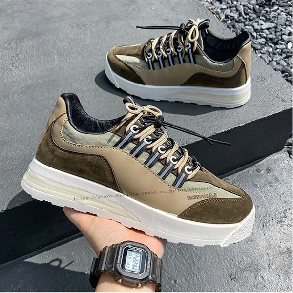 シークレットシューズ 厚底 厚底 スニーカー メンズ 靴 ウォーキング スポーツ ランニング