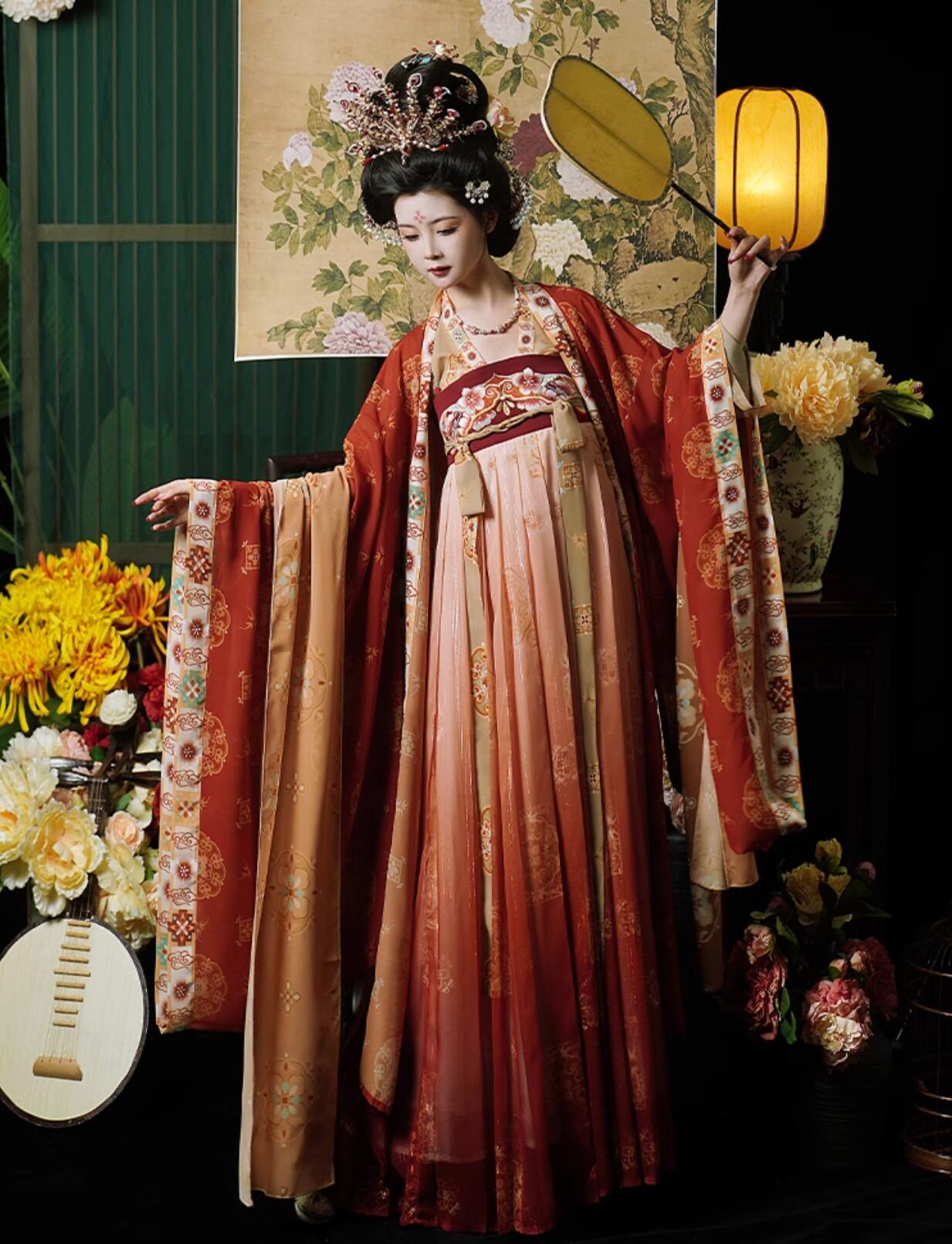 漢唐古典チャイナ服 レディース 唐時代 豪華 宮廷 漢服 振袖羽織付き 豪華 中華衣裳 中国古代服装 華流 中華ドラマ 皇后 貴妃 コスチューム 花刺繍 エスニック プリント 光沢感有り 引き裾 唐朝 漢唐古典チャイナ服 レディース 唐時代 豪華 宮廷 漢服 振袖羽織付き 豪華 中華衣裳 中国古代服装 華流 中華ドラマ 皇后 貴妃 コスチューム 花刺繍 エスニック プリント 光沢感有り 引き裾 唐朝