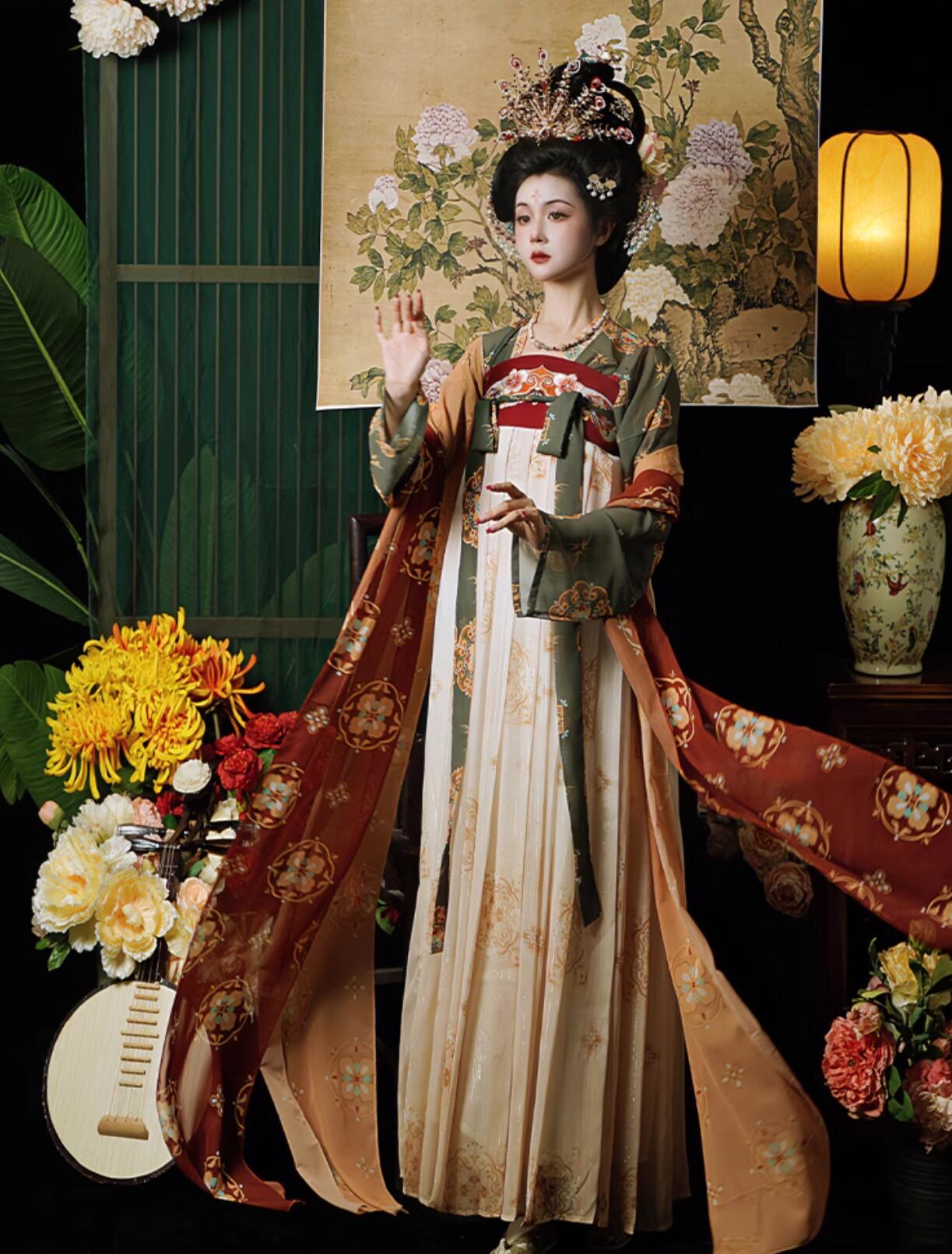 漢唐古典チャイナ服 レディース 唐時代 豪華 宮廷 漢服 振袖羽織付き 豪華 中華衣裳 中国古代服装 華流 中華ドラマ 皇后 貴妃 コスチューム 花刺繍 エスニック プリント 光沢感有り 引き裾 唐朝 漢唐古典チャイナ服 レディース 唐時代 豪華 宮廷 漢服 振袖羽織付き 豪華 中華衣裳 中国古代服装 華流 中華ドラマ 皇后 貴妃 コスチューム 花刺繍 エスニック プリント 光沢感有り 引き裾 唐朝