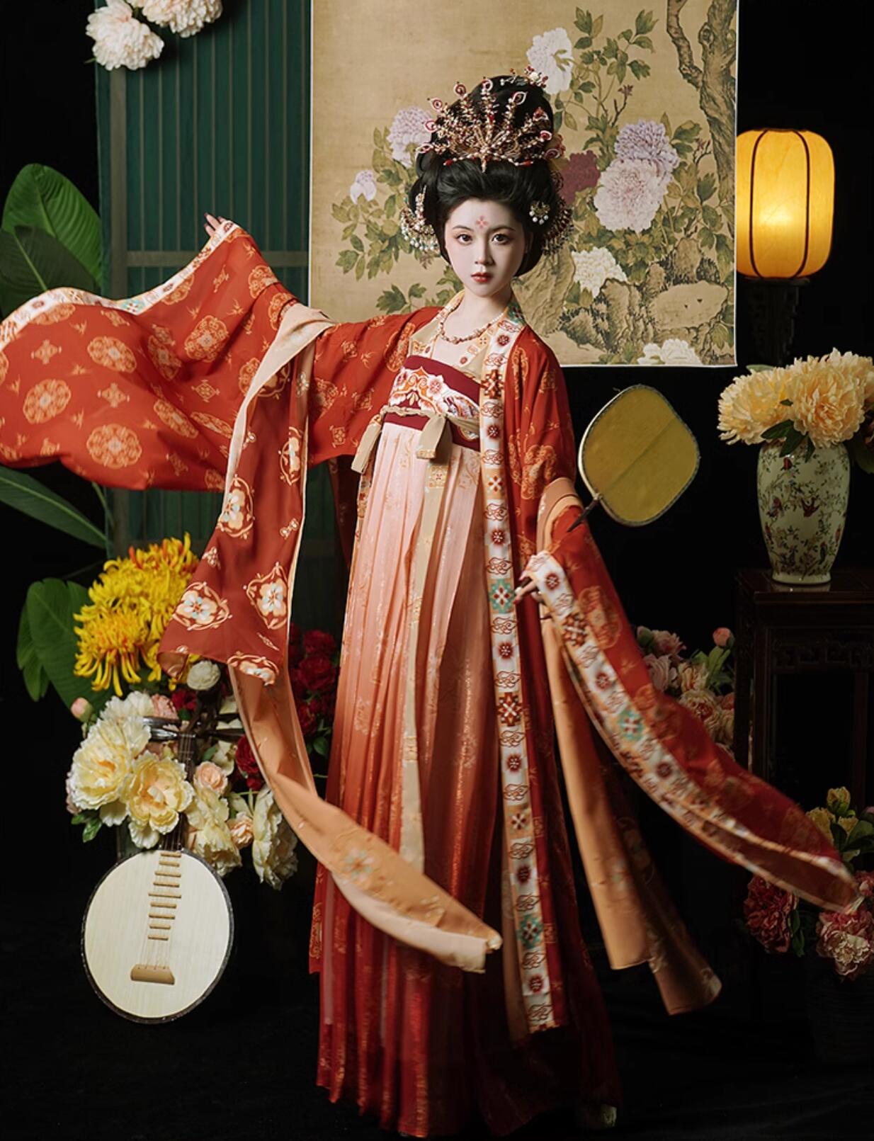 漢唐古典チャイナ服 レディース 唐時代 豪華 宮廷 漢服 振袖羽織付き 豪華 中華衣裳 中国古代服装 華流 中華ドラマ 皇后 貴妃 コスチューム 花刺繍 エスニック プリント 光沢感有り 引き裾 唐朝 漢唐古典チャイナ服 レディース 唐時代 豪華 宮廷 漢服 振袖羽織付き 豪華 中華衣裳 中国古代服装 華流 中華ドラマ 皇后 貴妃 コスチューム 花刺繍 エスニック プリント 光沢感有り 引き裾 唐朝