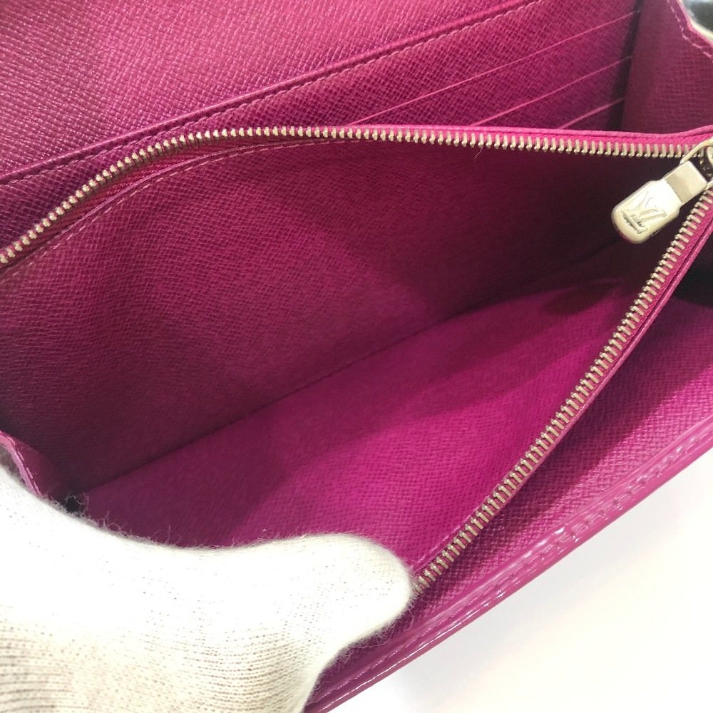 長財布 M60317 ポルトフォイユ サラ 長財布 エピ財布 財布 ウォレット エピレザー フューシャ パープル 長財布 M60317 ポルトフォイユ サラ 長財布 エピ財布 財布 ウォレット エピレザー フューシャ パープル