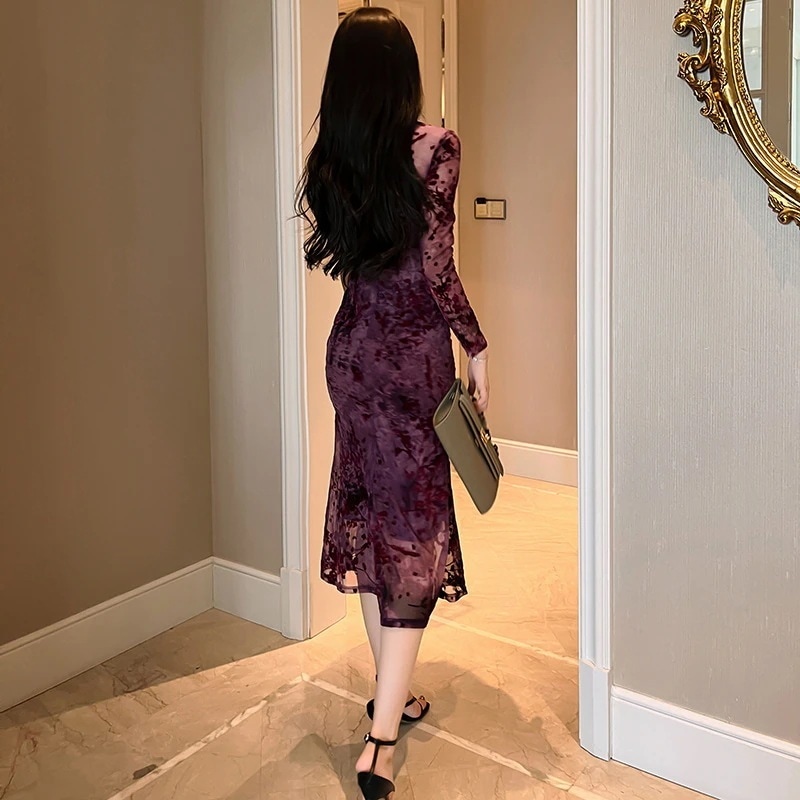 JY.上品梅 花柄ワンピ スクエアネック 春冬 マーメイド シアー キャバドレス フォーマル パーティードレス 同窓会 披露宴 卒業式 結婚式 演奏会 二次会 発表会 JY.上品梅 花柄ワンピ スクエアネック 春冬 マーメイド シアー キャバドレス フォーマル パーティードレス 同窓会 披露宴 卒業式 結婚式 演奏会 二次会 発表会