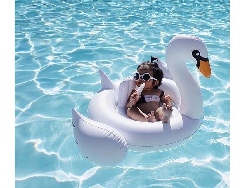 SUNNYLIFE サニーライフ 浮き輪 子供 キッズ インスタ フロート うきわ スワン 白鳥 おしゃれ インスタ映え Baby Float Pearl Swan 海水浴 グッズ プールグッズ ビー