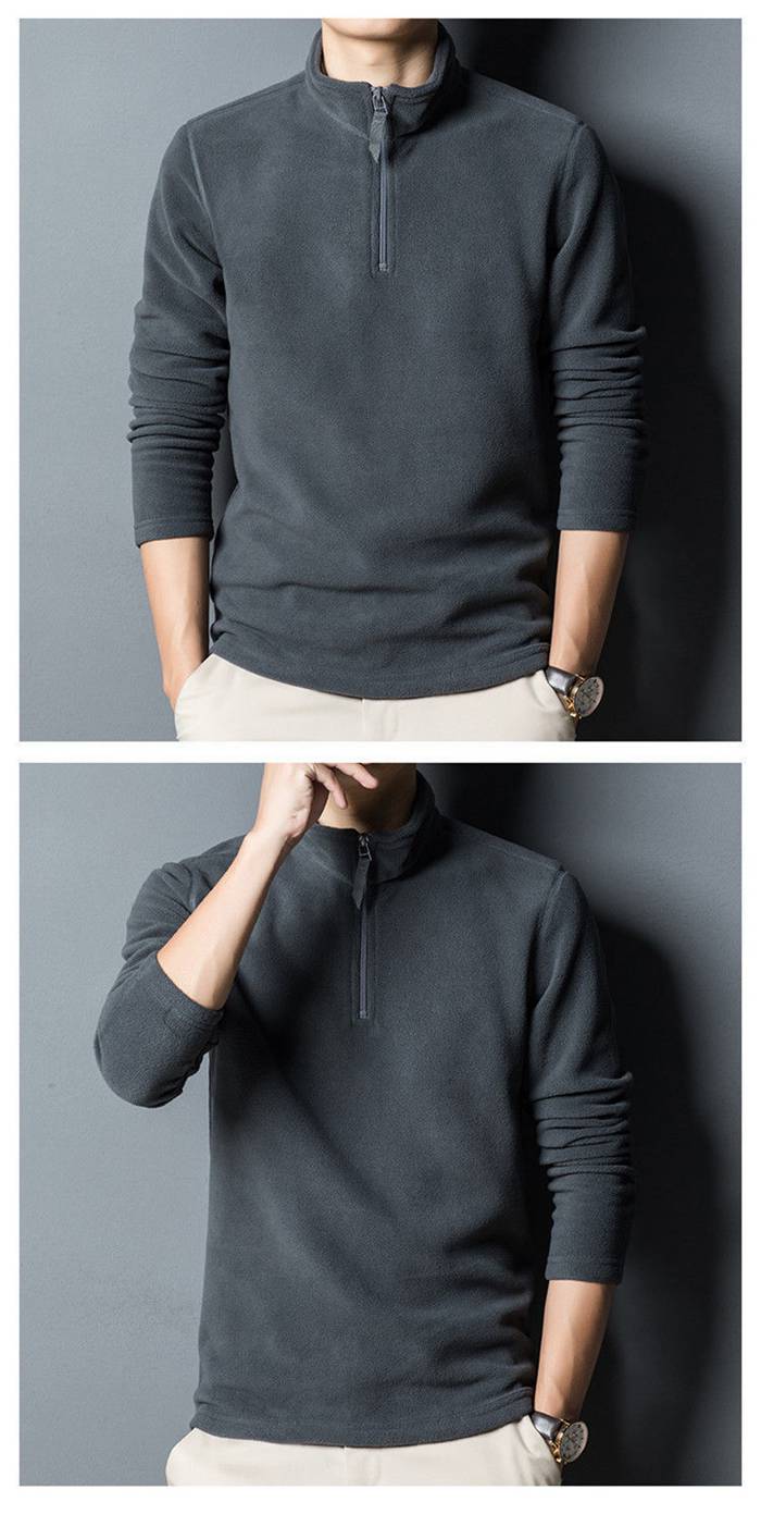 【20点セット】【送料無料】フリース Tシャツ メンズ ハイネック ジッパー付き 長袖Tシャツ カジュアル 部屋着 トップス 通勤 【20点セット】【送料無料】フリース Tシャツ メンズ ハイネック ジッパー付き 長袖Tシャツ カジュアル 部屋着 トップス 通勤