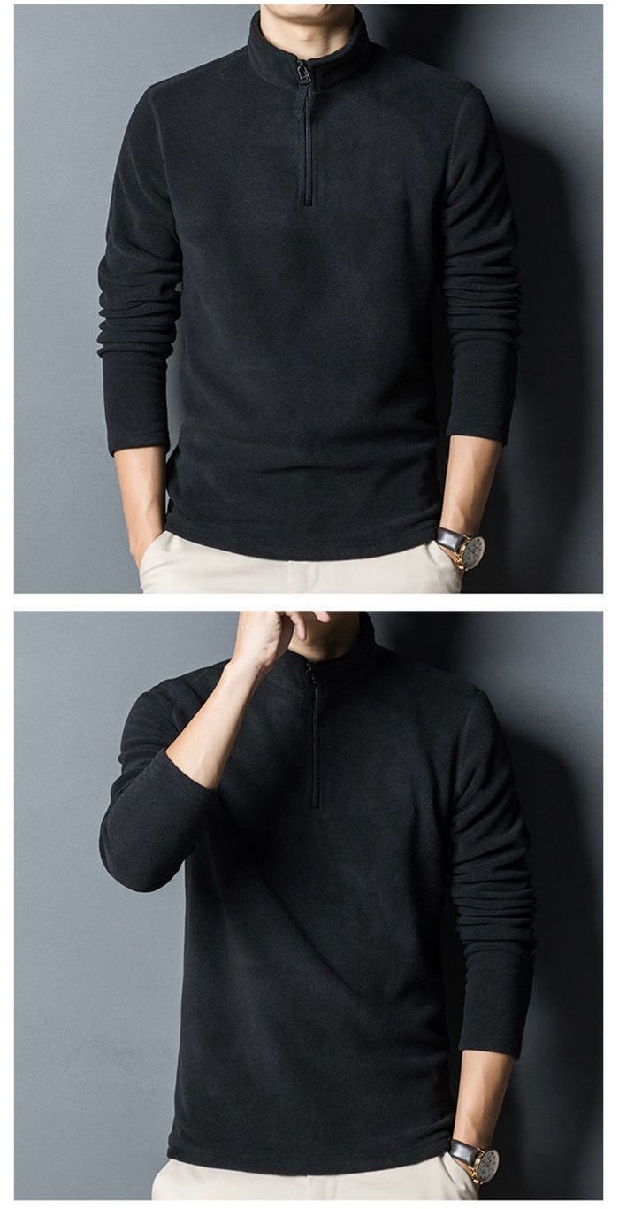 【20点セット】【送料無料】フリース Tシャツ メンズ ハイネック ジッパー付き 長袖Tシャツ カジュアル 部屋着 トップス 通勤 【20点セット】【送料無料】フリース Tシャツ メンズ ハイネック ジッパー付き 長袖Tシャツ カジュアル 部屋着 トップス 通勤