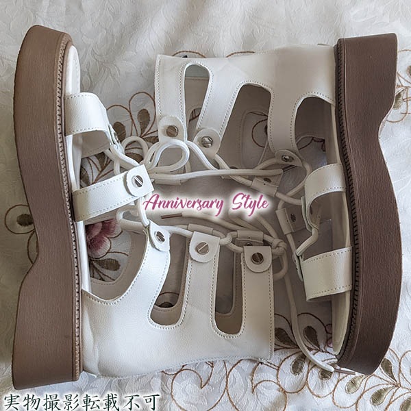 ブーツサンダル レディース 白 39 即納 夏 厚底 22-25cm 97725646 黒 グリーン ブーサン サンダル レースアップ 編み上げ ブーツサンダル レディース 白 39 即納 夏 厚底 22-25cm 97725646 黒 グリーン ブーサン サンダル レースアップ 編み上げ